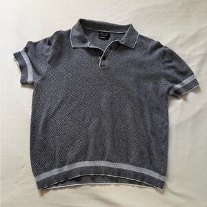 Zara Charcoal Polo Shirt